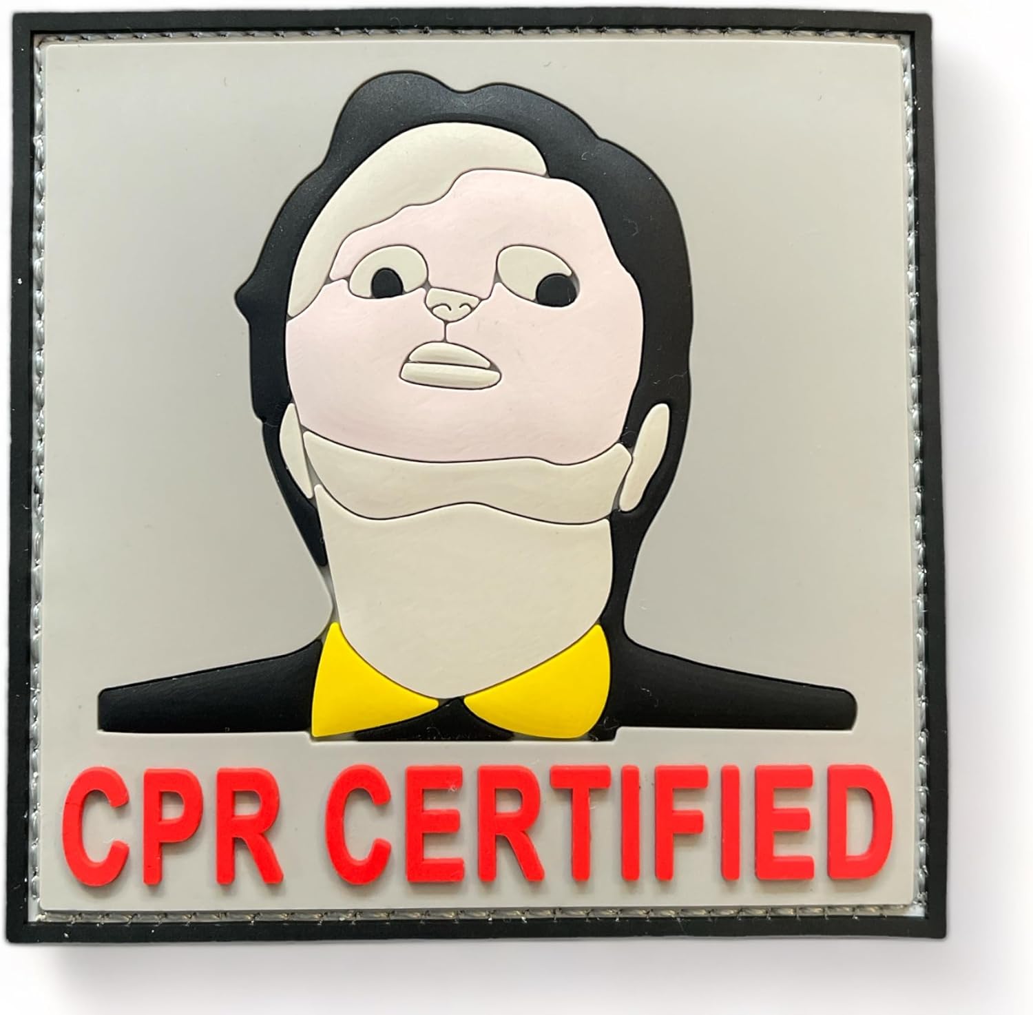 Jestik CPR Certified PVC Morale Patch - CPR Certified