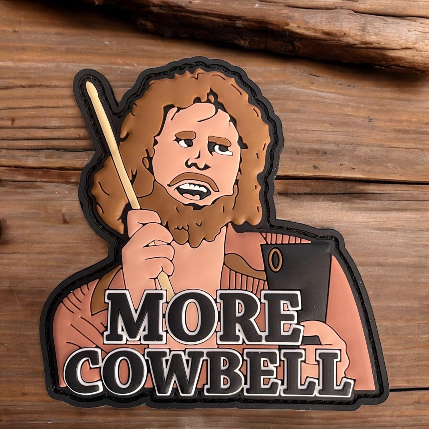 Jestik More Cowbell PVC Morale Patch - More Cowbell