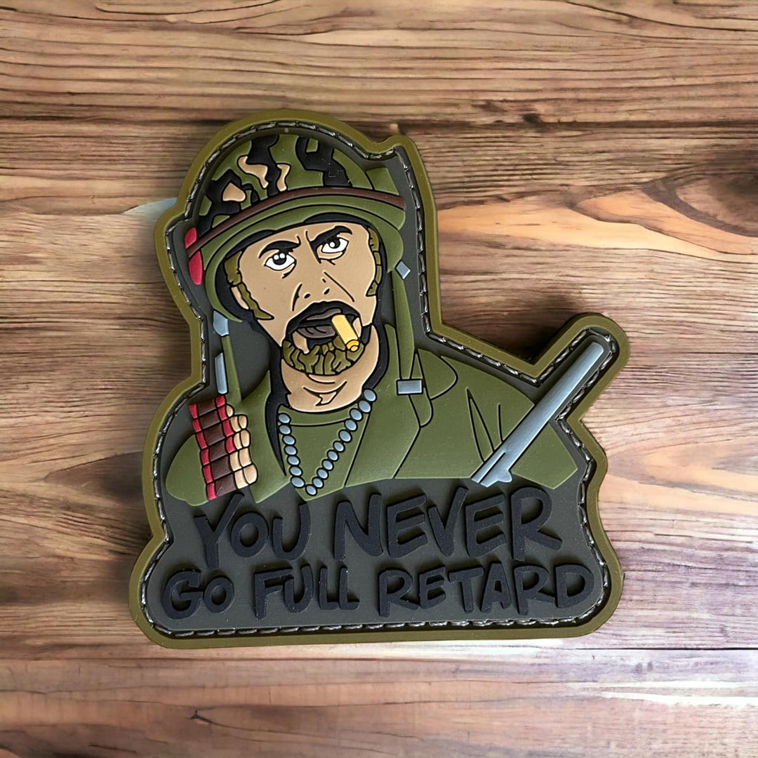 Jestik Never Go Full R PVC Morale Patch - Full-R