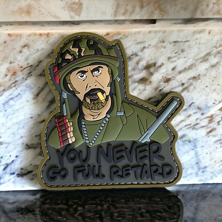 Jestik Never Go Full R PVC Morale Patch - Full-R