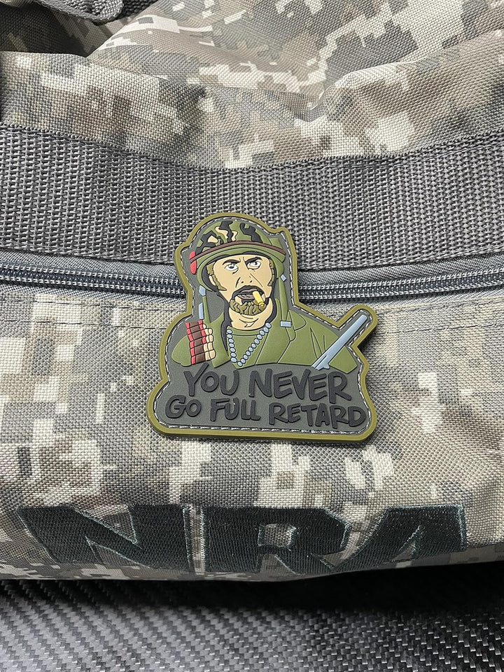 Jestik Never Go Full R PVC Morale Patch - Full-R