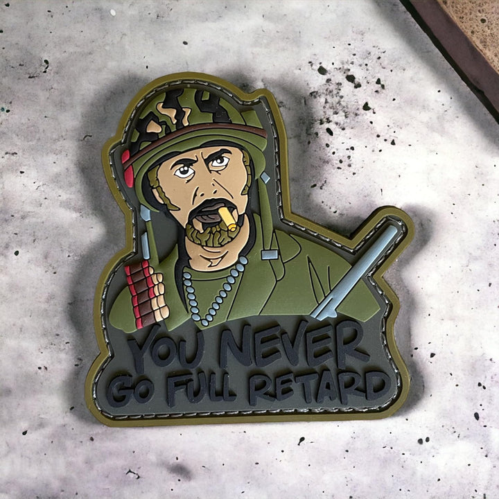 Jestik Never Go Full R PVC Morale Patch - Full-R