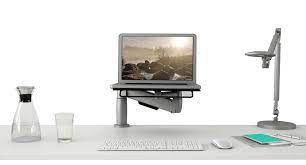 SpaceCo SpaceArm Stubby Plus Single Arm with Laptop Platform