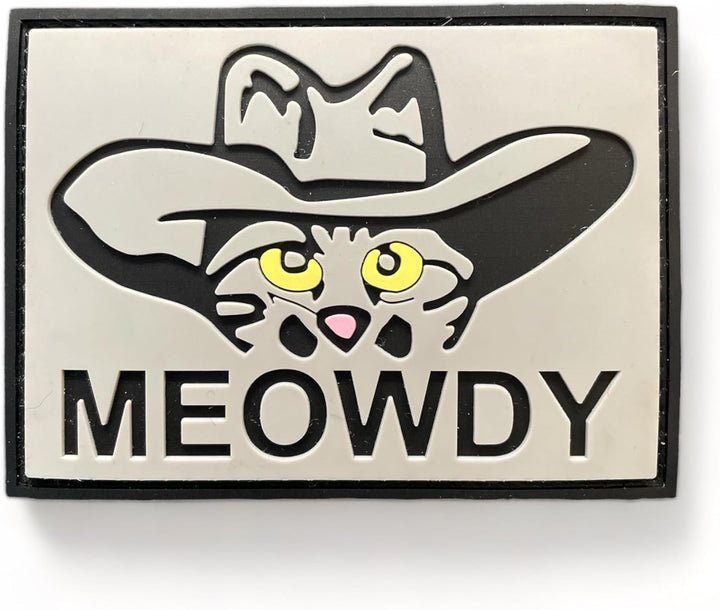 Jestik Meowdy PVC Morale Patch - Meowdy