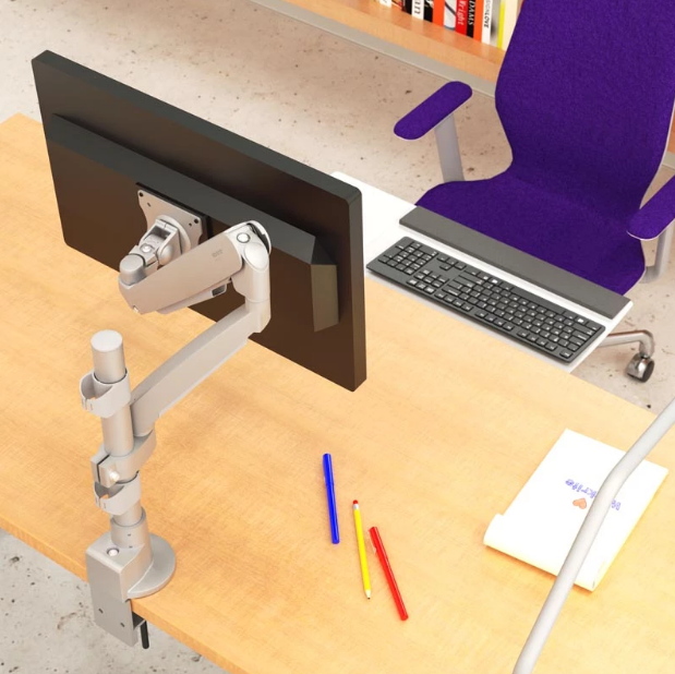 Workrite Solace Stealth Standing Desk Converter