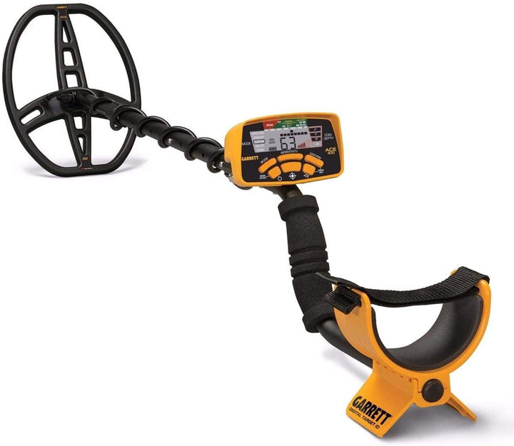 Garrett Ace 400 Metal Detector with Waterproof Coil and Headphone Plus Accessories