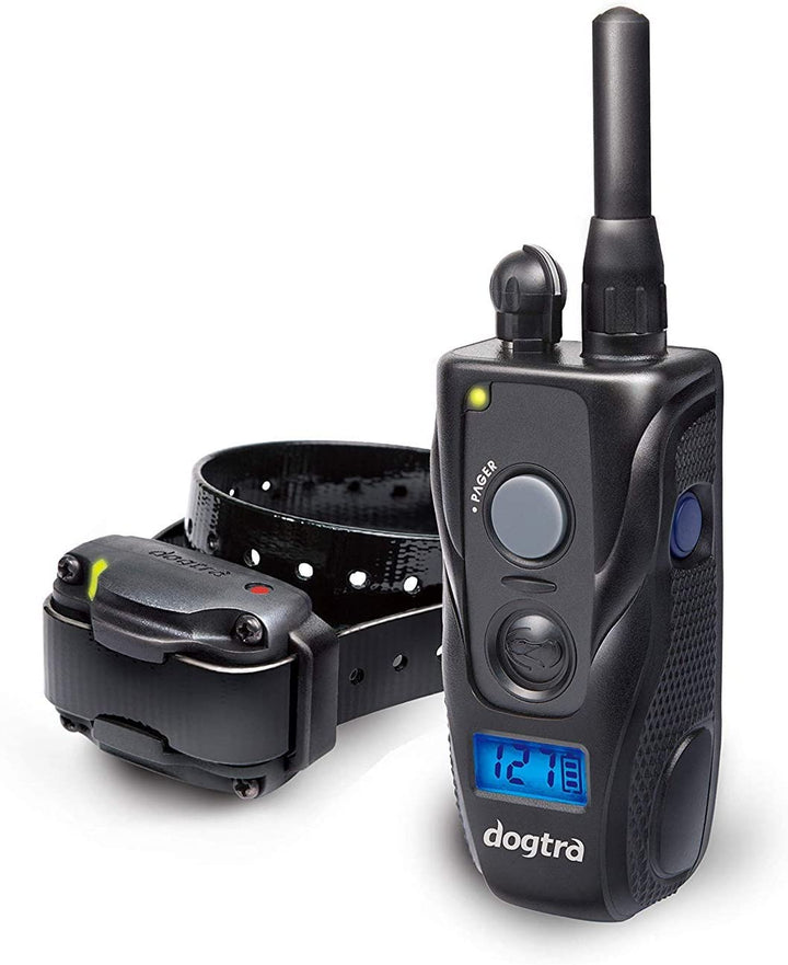 Dogtra 280C Remote Dog Training Collar - 1/2 Mile Range, Rechargeable, Waterproof - Plus 1 iClick Training Card, Jestik Click Trainer