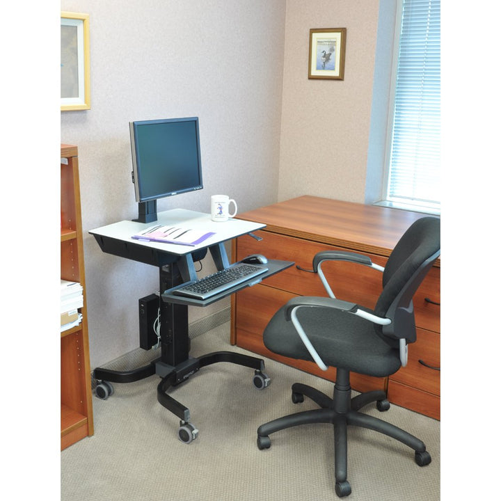 Ergotron WorkFit-C, Single LD Sit-Stand Workstation - 24-215-085