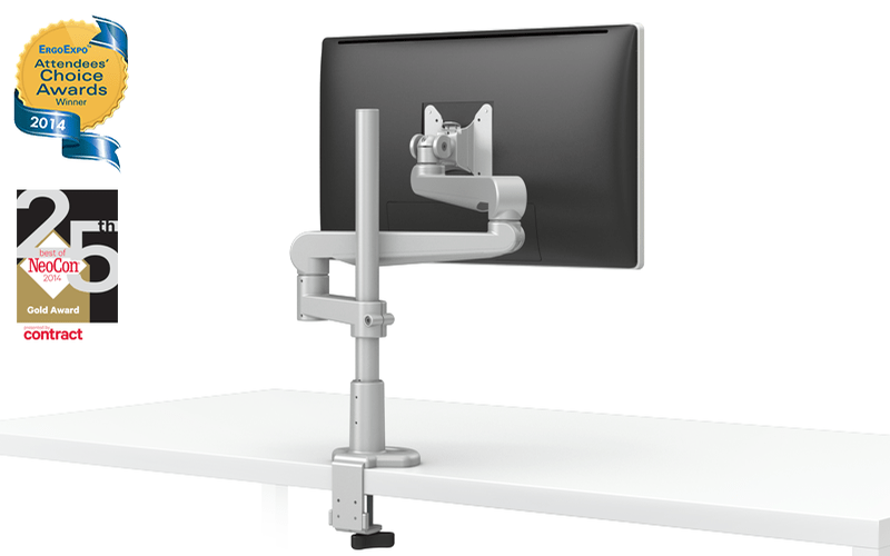 ESI Monitor Arm Silver ESI Evolve1-FF