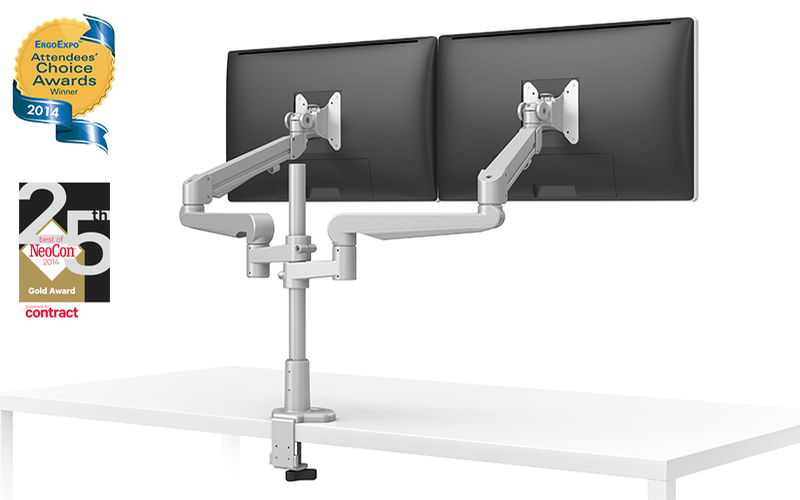 ESI Monitor Arms Silver ESI Evolve2-FM