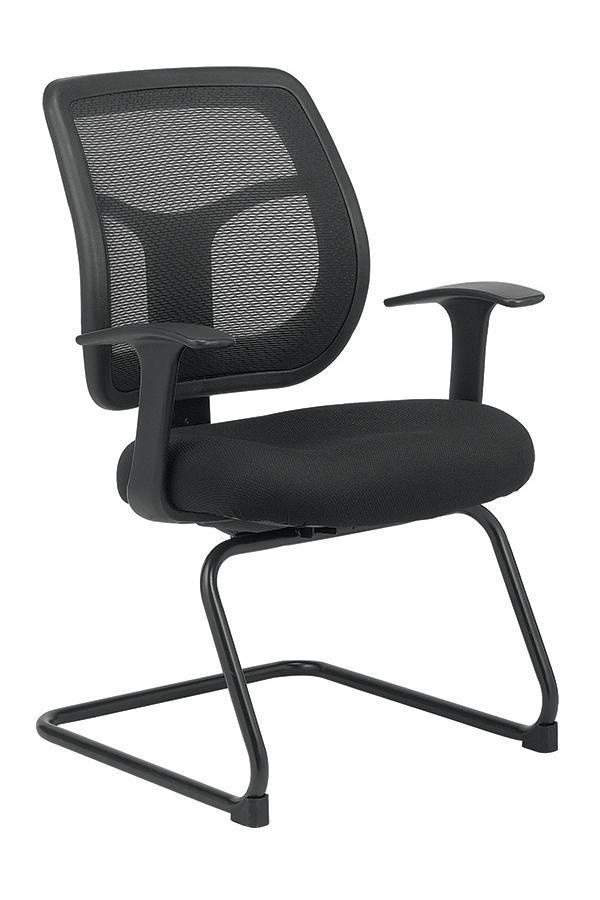 Eurotech Guest Chair BLACK MESH Eurotech apollo guest chair