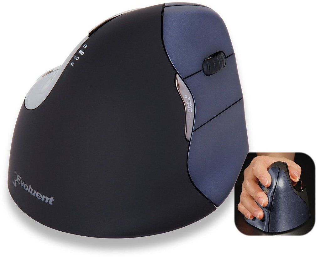 Evoluent VerticalMouse 4 Right Wireless-VM4RW