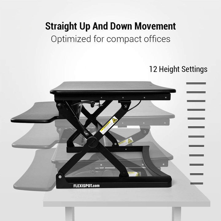 FlexiSpot Desk Riser 35 INCH / BLACK FlexiSpot ClassicRiser