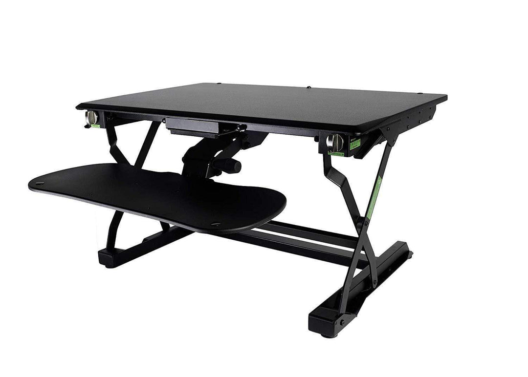 Goldtouch Sit-Stand Desktop Goldtouch EasyLift Pro Sit/Stand Desk W/Integrated Adjustable Keyboard Tray