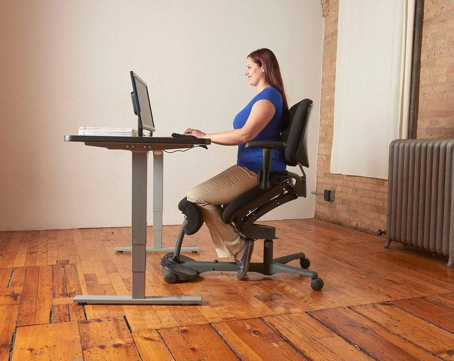 Healthpostures Stance Angle Sit Stand Chair 5100 Jestik Inc