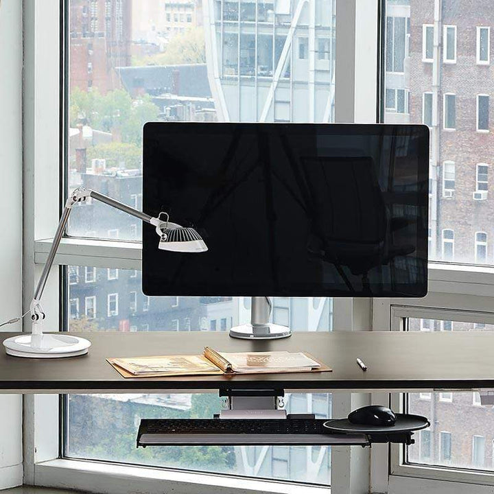 Humanscale Computer Lamp Desktop Base / White Humanscale Element Vision Task Light