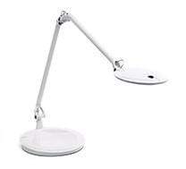 Humanscale Desk Lamp Desktop Base / White Humanscale Element Disc Task Light