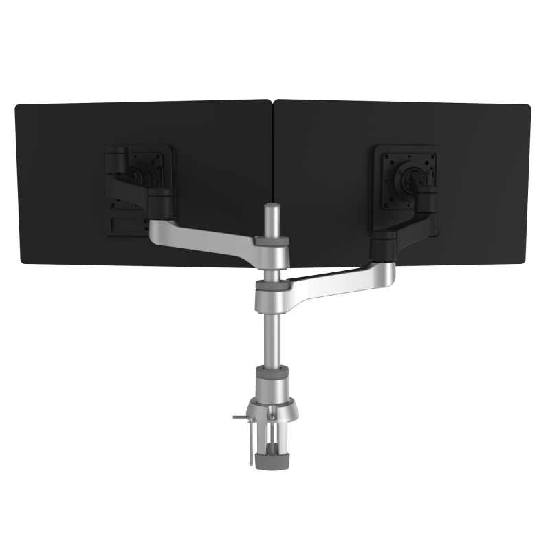 R-Go Zepher Double monitor arm-RGOVLZE4TWSI