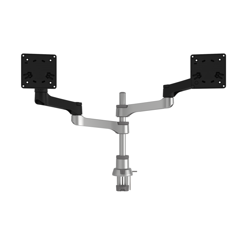 R-Go Zepher Double monitor arm-RGOVLZE4TWSI