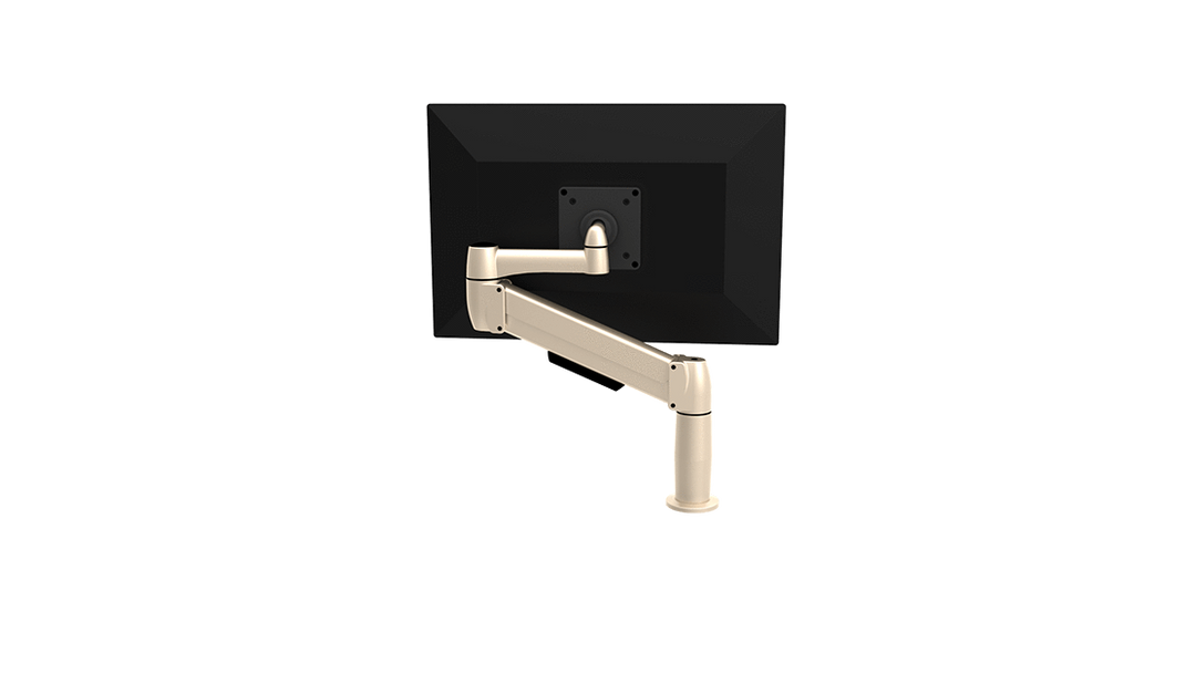 SpaceCo Single Monitor Arm VESA / BOLT THROUGH / PLATINUM SpaceCo SpaceArm Direct Tilt Arm