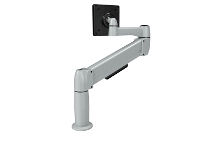 SpaceCo Single Monitor Arm VESA / BOLT THROUGH / PLATINUM SpaceCo SpaceArm Single Standard Arm